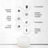 BOLSIUS 16 Unscented Tea Lights in Clear Cups - 9 Burn Hours - Premium European Quality - Consistent Smokeless Flame - 100% Cotton Wick - Dinner, Wedding, Party, Spa, Church, & Home Décor Tealights