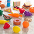 KidKraft 30-Piece Plastic Play Food Set, Fruits, Veggies, Sweets and More, Use with Play Kitchens, Gift for Ages 3+