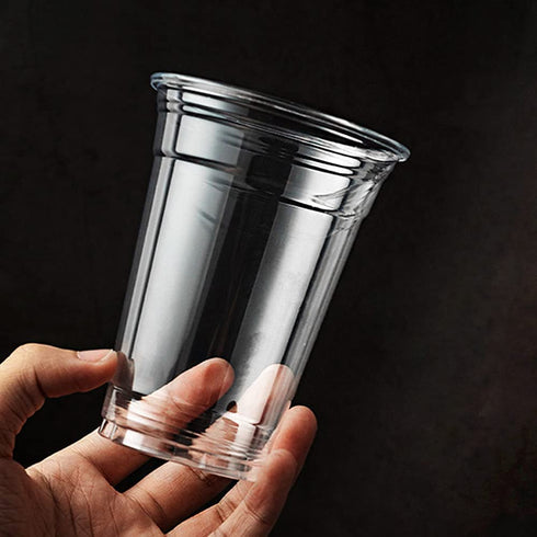 9oz Disposable Clear Plastic Cups with Dome Lids No Hole - (50 Sets) PET Dessert Cups for Kids, for Ice Cream, Parfait,Cupcake€¦