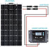 Renogy One Pair of 9In 12AWG Adaptor Kit Solar Cable Wire PV with Female & Male Connectors Connect Solar Panel and Charge Controller