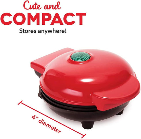 Hovico Mini Electric Waffles Maker Bubble Egg Cake Oven Breakfast Waffle Machine, Premium Non-Stick Plates