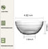 5 Inch Small Glass Bowls 12 Pack,WERTIOO Food Prep Bowl Glass Tiny Ramekins for Kitchen Dessert, Dips, and Candy Dishes Nut
