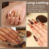 modelones Gel Nail Polish - 6 Colors Skin Tone Brown Nude Gel Polish Brown Neutral Nail Polish Beige Khaki Gel Nail Polish Set, Soak Off French Nail Art Manicure DIY Home Salon Gift for Women Mom