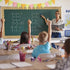 Burlap Bulletin Board Borders Scalloped for Classroom Decoration 36Ft