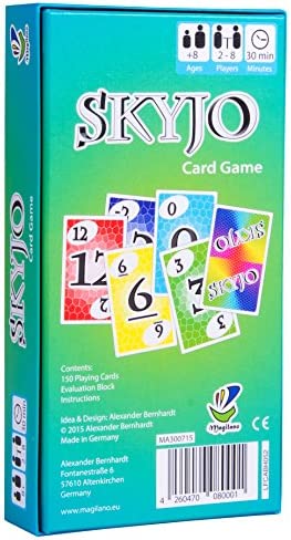 SKYJO by Magilano - The entertaining card game for kids and adults. The ideal game for fun, entertaining and exciting hours of play with friends and family.