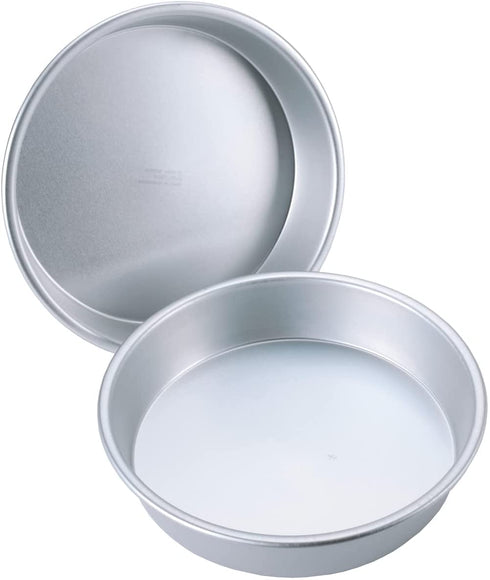 Wilton Round Cake Pan Set 2 Pc. Dw Safe 9" Aluminum