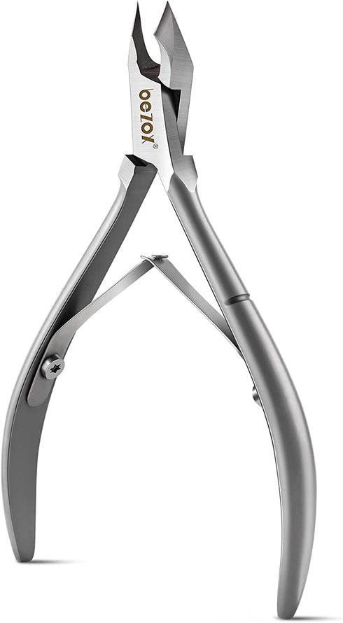 BEZOX Cuticle Clippers - Stainless Steel Professional Cuticle Cutter Hangnails Trimmers - Full Jaw Manicure Cuticle Nipper(6mm)