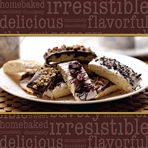 Barnetts Christmas Chocolate Gift Baskets, 5 Biscotti Cookie Chocolates Box, Covered Cookies Mens Holiday Gifts, Gourmet Prime Food Candy Basket Delivery For Her Men Women Families, Thanksgiving Ideas