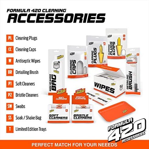 Formula 420 Cleaning Plugs, Storage, and Odor Proofing (Blue)