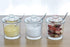 123Arts Glass Sugar Bowl Spice Jar Seasoning Pots with Lid Spoon
