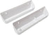 Aiwaiufu Kitchen Sink Front Trays Tip Out Tray Set 14 Inch Polymer Plastic White (2 Pack)