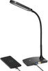 TW Black Desk Lamps for Home Office - Super Bright Small Desk Lamp with USB Charging Port, a Perfect LED Desk Light as Study Lamp, Bedside Reading Lights