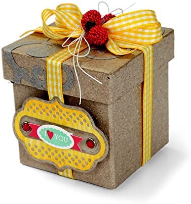 Sizzix Thinlits Dies, Ornate Labels, 12/Pack