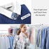 Writable Iron On Clothing Labels, Personalized Iron-on Fabric Labels Name Labels to Mark Your Clothes for School Uniform, College, Day Care and Uniforms (200)