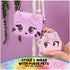 Purse Pets Micros, Fuzzy Bunny BB Stylish Small Purse with Eye Roll Feature, Kids Toys for Girls Aged 5 and Up