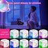 TOUCH X Girls Alarm Clocks, Unicorn Night Light Kids Alarm Clocks with 4 Sided Unicorn Pattern&9 Kinds of LED Glowing Wake Up Bedside Clock Gifts for Unicorn Room Decor for Girls Bedroom