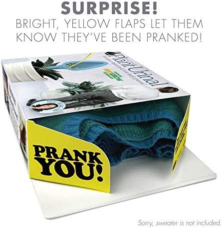 Prank Pack, Plant Urinal Prank Gift Box, Wrap Your Real Present in a Funny Authentic Prank-O Gag Present Box | Novelty Gifting Box for Pranksters
