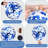 Yocharm Happy Birthday Banner Bunting Royal Blue Party Balloons Confetti Latex Balloon Party Banners for Boys Women Men Birthday Banner Decorations