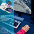 Honeycomb Wired Gaming Mouse, RGB Backlight and 7200 Adjustable DPI, Ergonomic and Lightweight USB Computer Mouse with High Precision Sensor for Windows PC & Laptop Gamers (White)