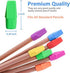 Sooez 120 Pack Pencil Erasers, Pencil Top Erasers Cap Erasers Eraser Tops Pencil Eraser Toppers Eraser Studying Supplies for Teachers Eraser Pencil Erasers, 7 Colors