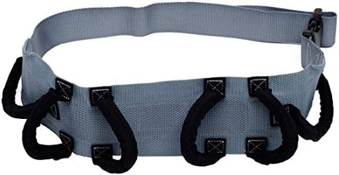 Patient Aid Gait Belt with Padded Handles & Quick Release Buckle, Long Strap Easy Transfer Lift Assist Aid for Elderly, Bariatrics, Physical Therapy, Rehabilitation – Nursing Waist Sling Lifting Strap