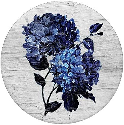 Beautiful Blue Flowers - Phone Mount & Hand Holder Knob 6825 PopSockets PopGrip: Swappable Grip for Phones & Tablets