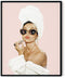Audrey Hepburn Wall Art Vogue Wall Decor - by Haus and Hues | Audrey Hepburn Poster Hollywood Wall Art | Audrey Hepburn Pictures for Wall | Vanity Room Wall Art UNFRAMED (16 x 20)