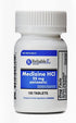 RELIABLE 1 LABORATORIES Meclizine 25 mg Generic Bonine Motion Sickness (100 Chewable Tablets, 1 Bottle) - Prevent nausea, vomiting, and dizziness caused by motion sickness