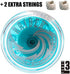 Yomega Raider - Professional Responsive Ball Bearing Yoyo, Great for Kids, Beginners and for Advanced String Yo-Yo Tricks and Looping Play. + Extra 2 Strings & 3 Month Warranty (Light Blue)