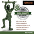 CARNAVAL Green Army Man Bottle Opener - Unique Funny Bottle Opener Bartender Compatible As Coke Bottle Opener - Metal Bottle Opener Man - Mini Soldier Bottle Opener - Creative Cool Bottle Opener