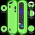 Case for Roku Voice Remote Pro, Cover Roku Ultra 2020/2019/2018 Remote Control Silicone Protective Controller Back Sleeve Holder Universal Replacement Skin New Battery Protector(Glow Green)
