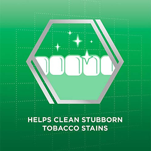Polident Smokers Antibacterial Denture Cleanser Effervescent Tablets - 120Ct