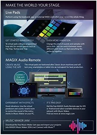MAGIX Music Maker 2016 Live