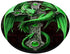 Green dragon art PopSockets PopGrip: Swappable Grip for Phones & Tablets