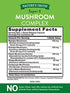 Mushroom Supplement Capsules | 60 Count | Full Spectrum | Non-GMO, Gluten Free | Complex of Super 6 Mushrooms | by Nature's Truth