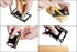 Pocket Tool Wallet - 46 in 1 Multitool Credit Card Size - Cash Clip - Multi Purpose Tool Card (Black)