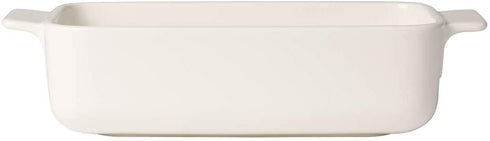 Pasta Passion Individual Lasagne Dish & Lid by Villeroy & Boch - Premium Porcelain - Made in Germany - Dishwasher and Microwave Safe -9.75 x 5.5 x 3 Inches
