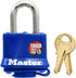 Master Lock 312D Weatherproof Padlock,Navy Blue