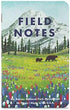 Field Notes: National Parks Series (Series B - Grand Canyon, Joshua Tree, Mount Rainier) - Graph Paper Memo Book 3-Pack - 3.5 x 5.5 Inch