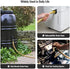 Solution4Patio Homes Garden 4 ft. Short Garden Hose 5/8 inch Yellow Lead-Hose Male/Female Commercial Brass Coupling Fittings for Water Softener, Dehumidifier, RV Filter and Camp Water Tank #G-H153A06