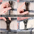 Brick Wall Clips for Hanging Brick Lights Wreaths Pictures Hanger Steel Brick Clamp Hooks Brick Wall Hook Fastener Fits Brick 2-1/4 inch to 2-3/8 inch in Height (9 Pieces)