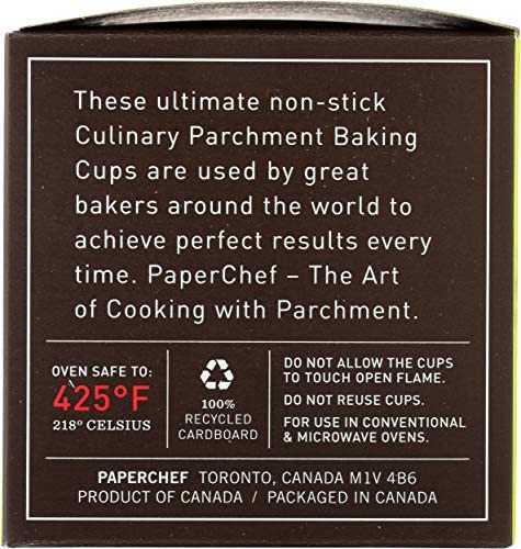 Paper Chef Baking Cups, Parchment (60 ct)