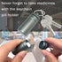 3 Packs Waterproof Aluminum Pill Fob Container, EFFIET Nitro Bottle Holder Nitroglycerin Pill Case Emergency Keychain Pill Holder for Medicine Organizer Dispenser (3 Packs Matt Finished)