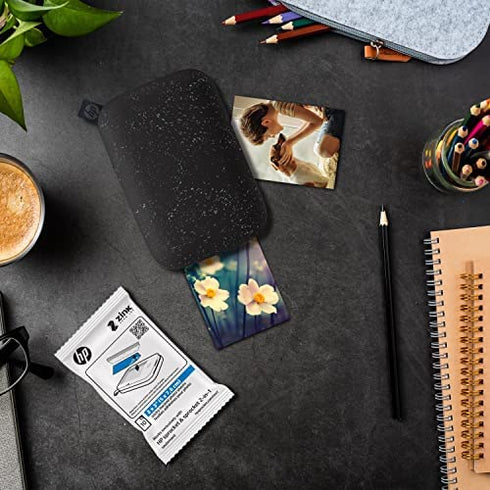 HP Sprocket 2x3 Premium Zink Sticky Back Photo Paper (20 Sheets) Compatible with HP Sprocket Photo Printers.