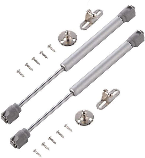 HOWDIA 200N/44lbs Safety Lift Support, Gas Struts Soft Open Lid Hinge for Cabinet Toy Box, Pack of 2