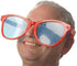 3 Jumbo Sunglasses for Party Funny Plastic Huge Sunglasses Photo Prop, 80's Birthday Party Favors for Kids & Adults, Pool Beach Party Decorations, Gag Gift
