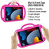LTROP iPad 10.2 Case, iPad 9th/8th/7th Generation Case for Kids, Shockproof Handle Stand Shoulder Strap Kids Case for iPad 10.2 Inch 2021/2020/2019 (9th/8th/7th Gen), Pink