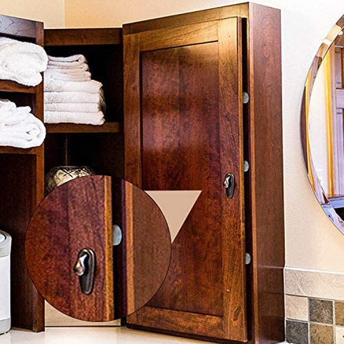 Glass Table Top Bumpers Clear Rubber Table Glass Bumper with Stem 5 Size Clear Anti Slip Pads Non Adhesive Glass Table Rubber Grippers for Table Furniture Cabinet (150 Pieces)