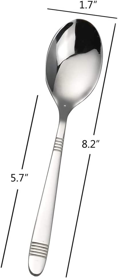 Begale Stainless Steel Dinner Spoons, 12 Pieces