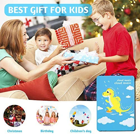 TEKFUN Toddler Toys for Boys 3 4 5 6 7 Year Old, 8.5" LCD Writing Tablet Doodle Board, Color Drawing Pad for Kids Doodle Board , Educational Boys Gifts Toys for 3-8 Year Old Girls Boys (Blue Dinosaur)